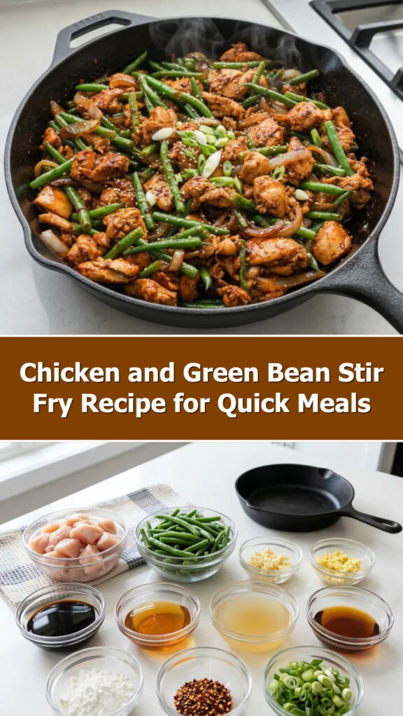 Chicken and Green Bean Stir Fry