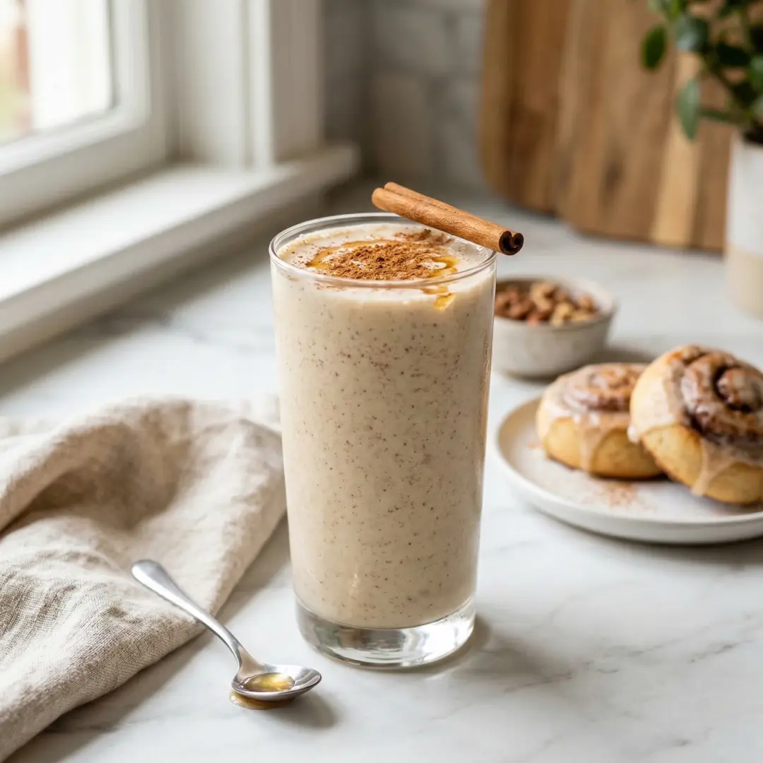 Cinnamon Roll Protein Shake
