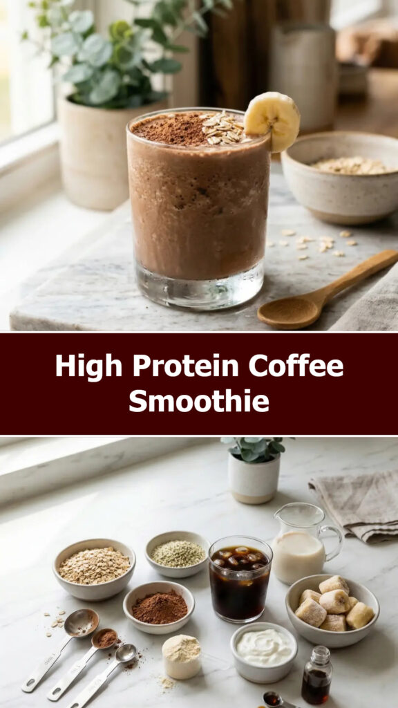 High Protein Coffee Smoothie
