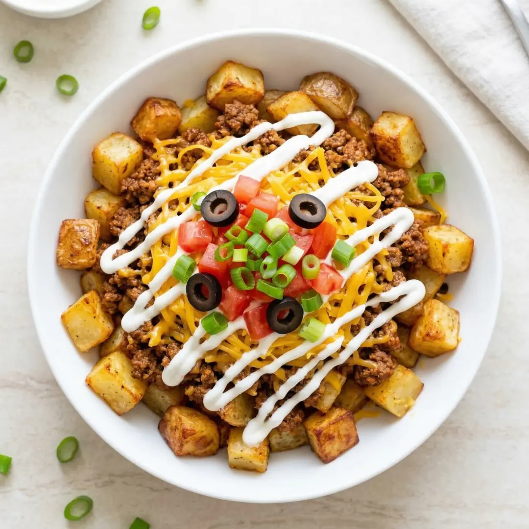 Loaded Taco Potatoes