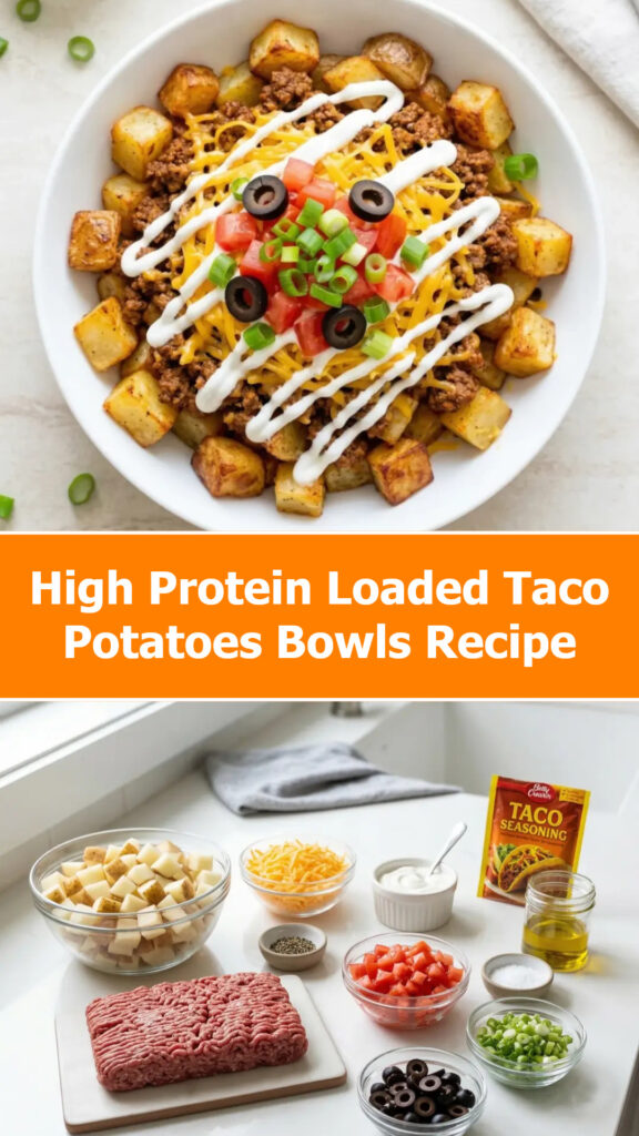 Loaded Taco Potatoes