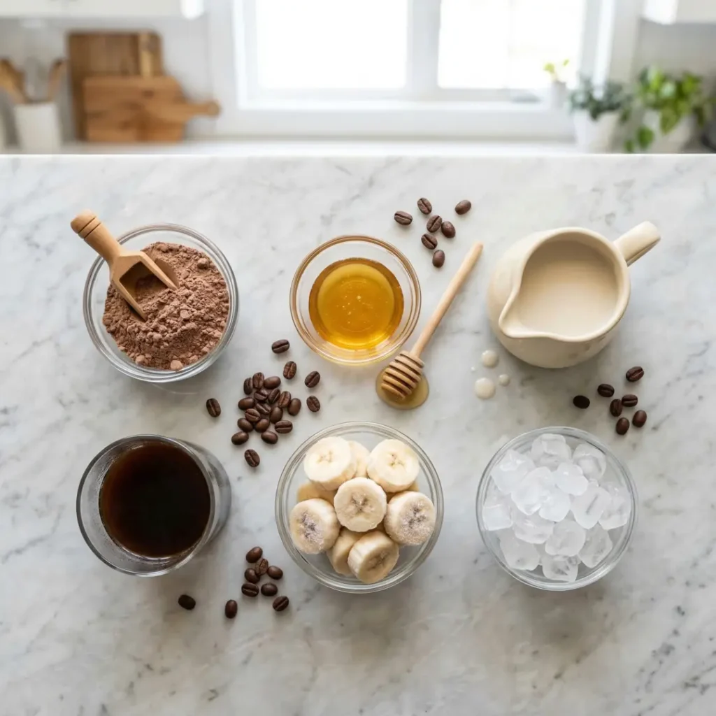 Ingredients Iced Coffee Protein Shake