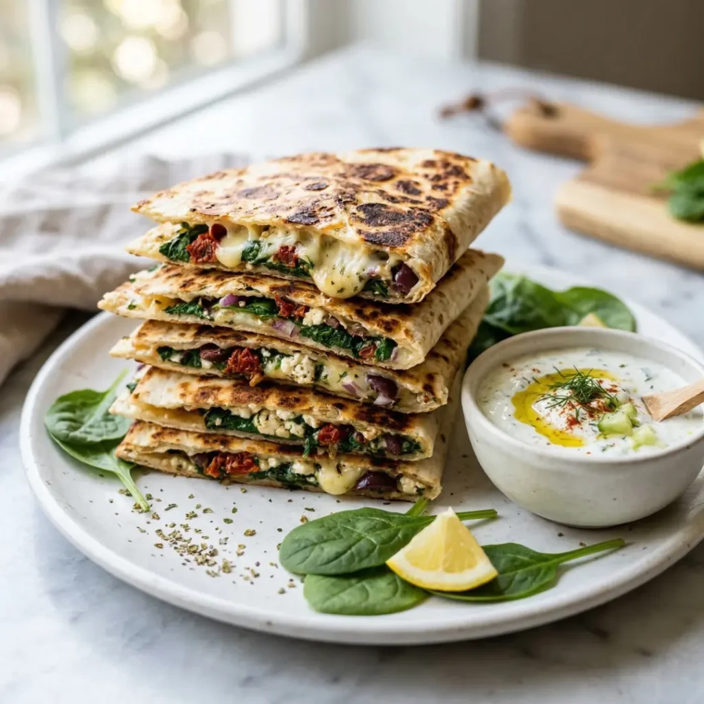 Mediterranean Quesadilla Recipe