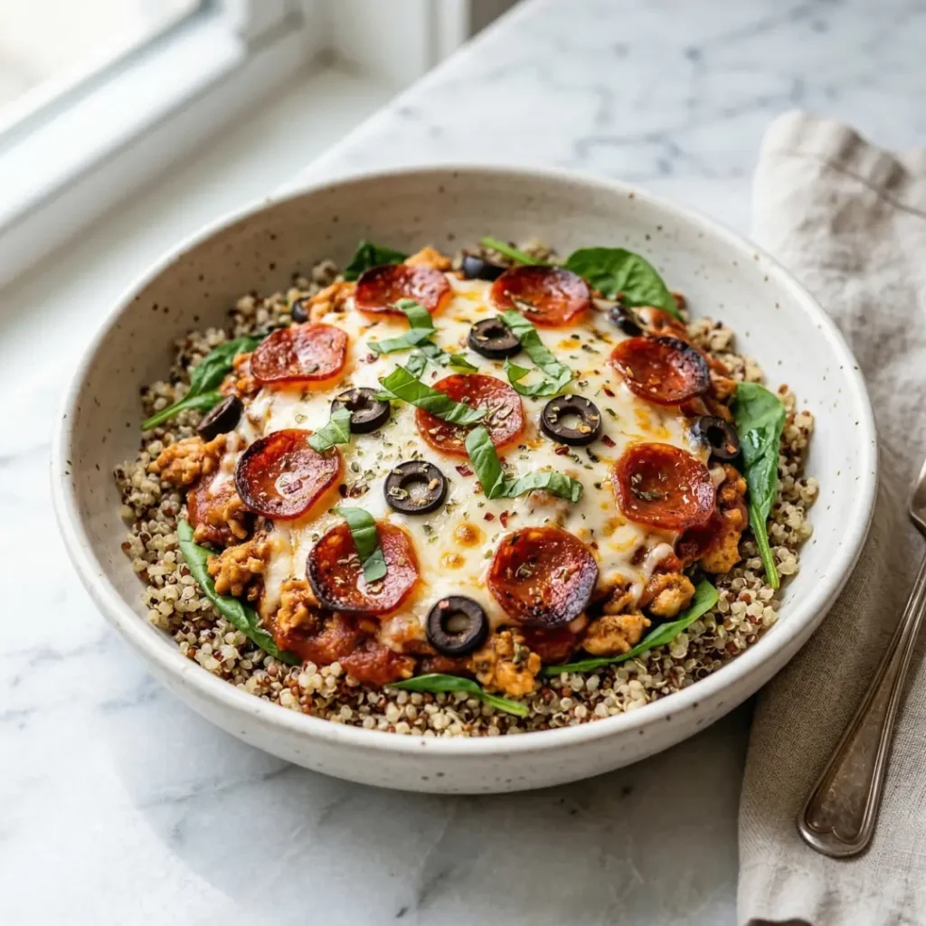Pizza Protein Bowl
