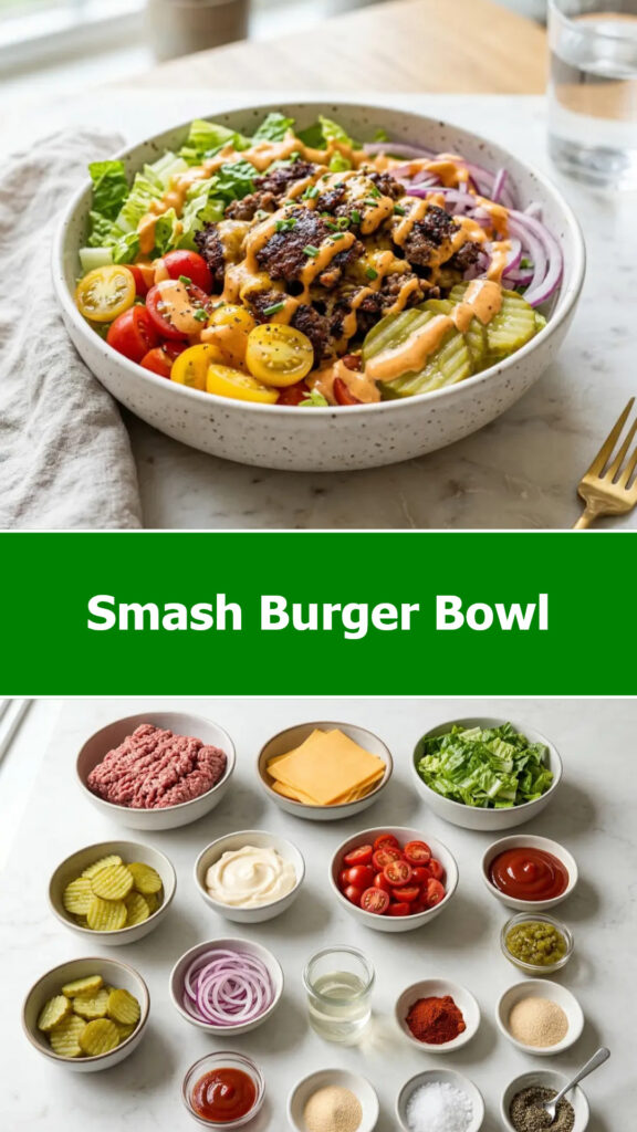 Smash Burger Bowl