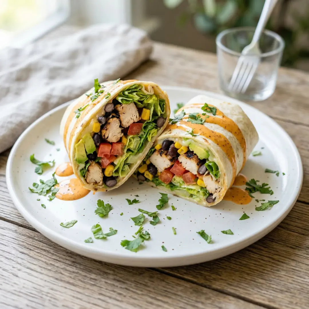 Southwest Chicken Wraps